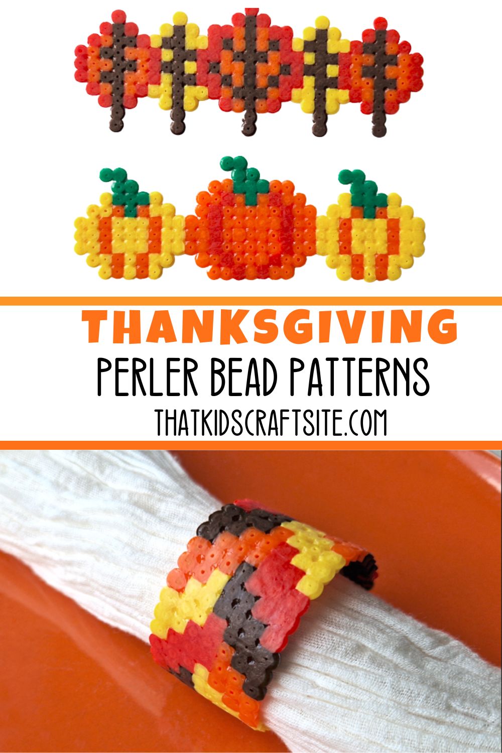 Thanksgiving Perler Bead Patterns