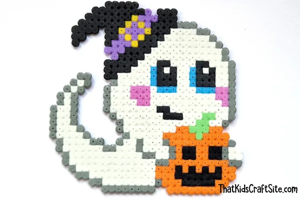Ghost Perler Bead Pattern - That Kids' Craft Site