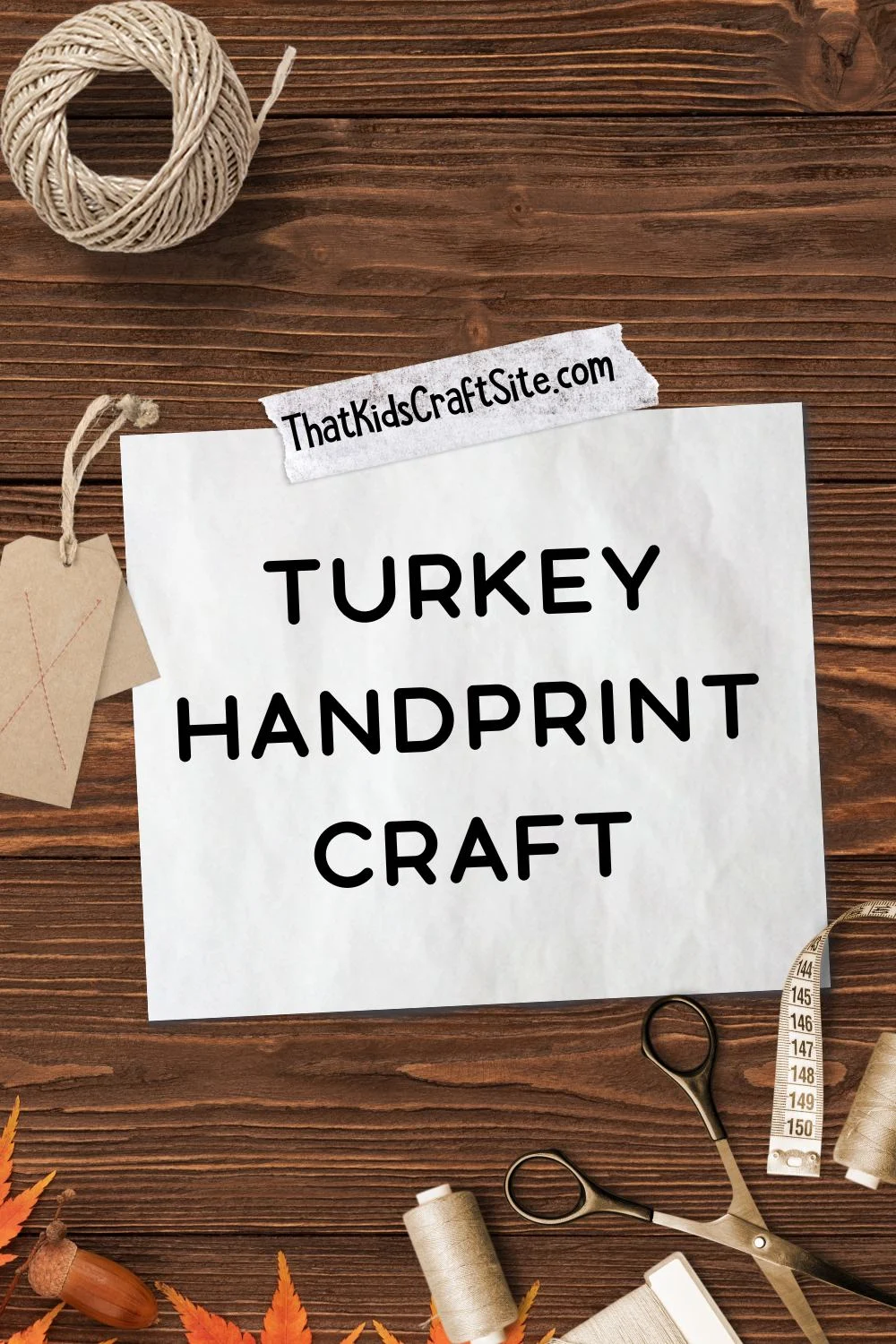 Turkey Handprint Craft