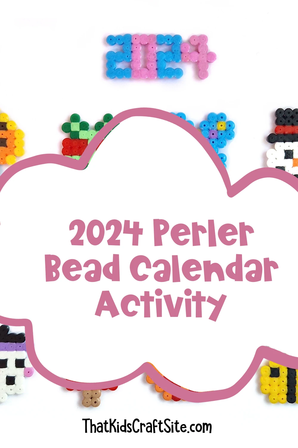 2024 Perler Bead Calendar Activity