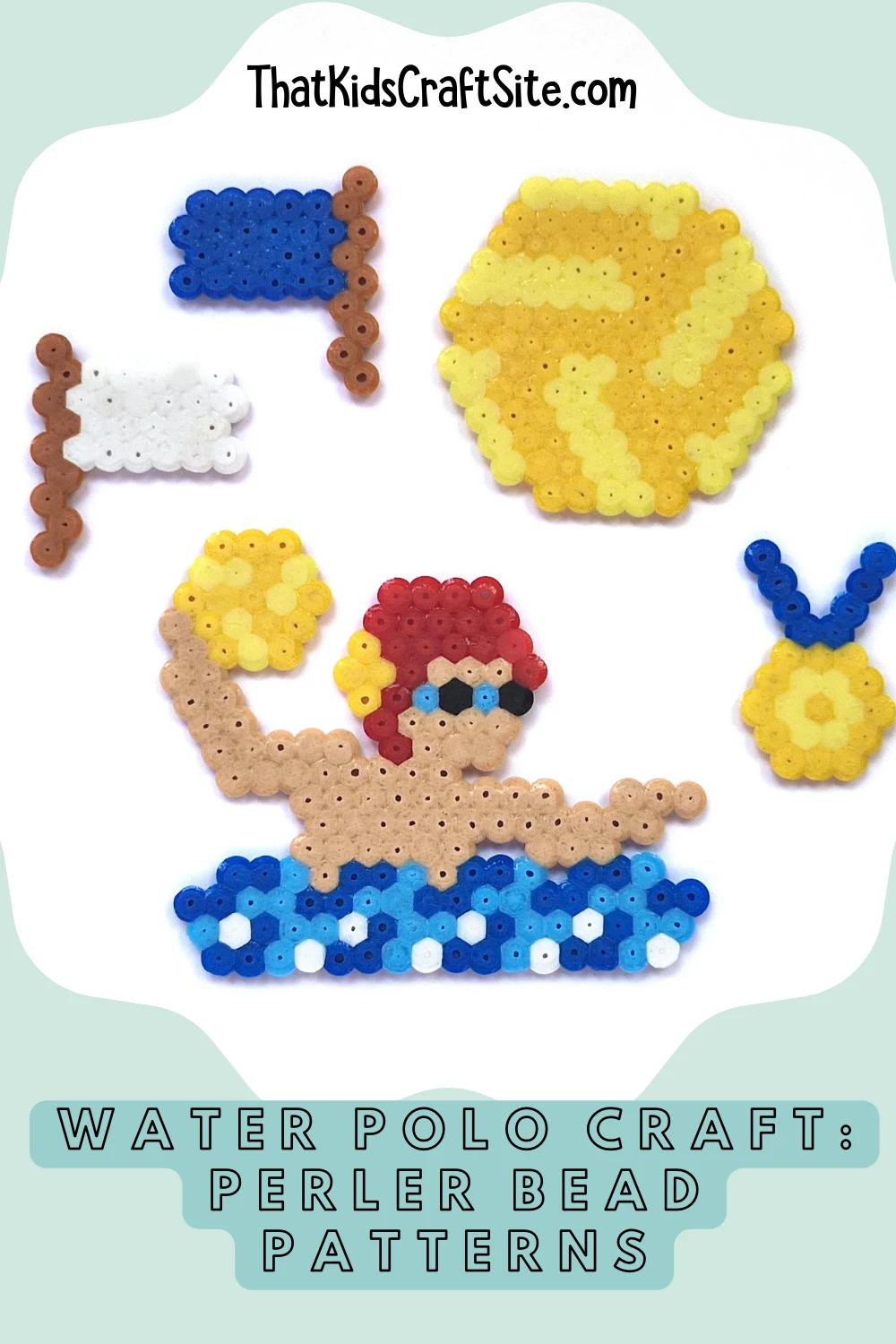 Hot Kids Diy Educational Toys Water Fuse Beads Set Lovely Pattern